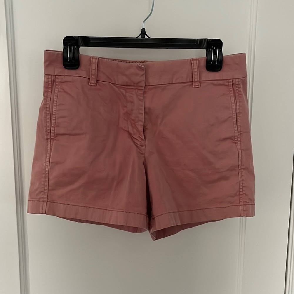 J.Crew chino shorts in antique rose